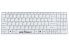 Seal Shield Cleanwipe Medical Grade Waterproof Keyboard - Wireless Connectivity - English (US) - White - RF - 2.40 GHz
